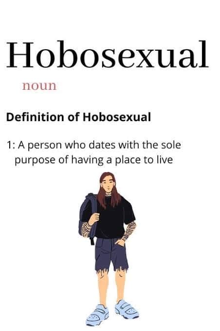 what is a hobosexual|How to know you are dating a hobosexual